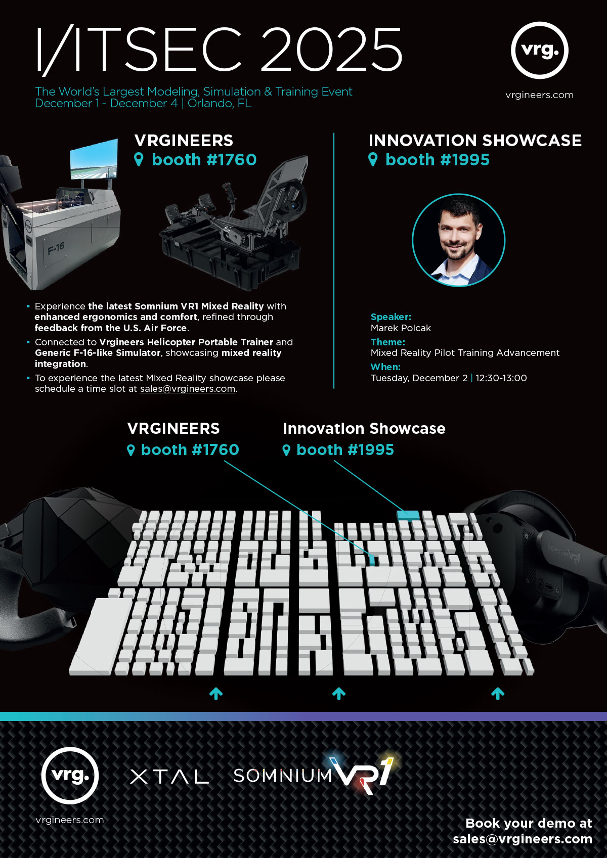 I/ITSEC 2025 invitation