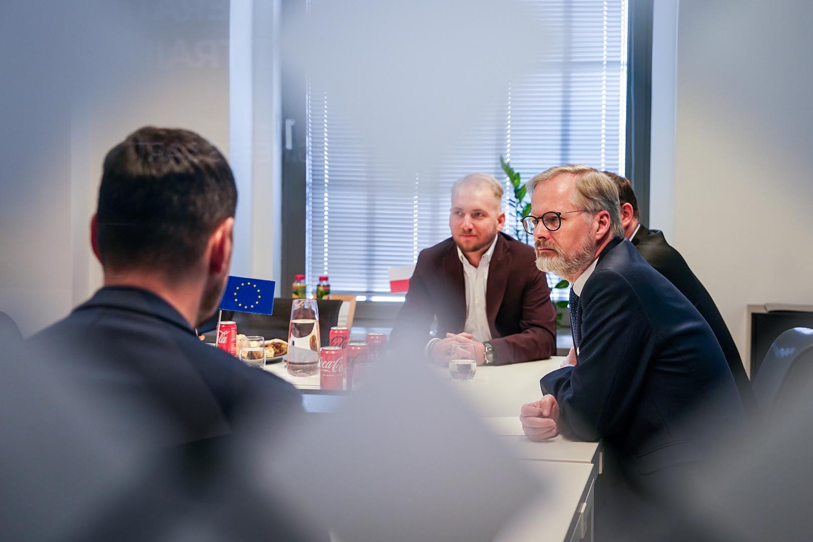 Prime Minister of Czechia Petr Fiala visiting Vrgineers