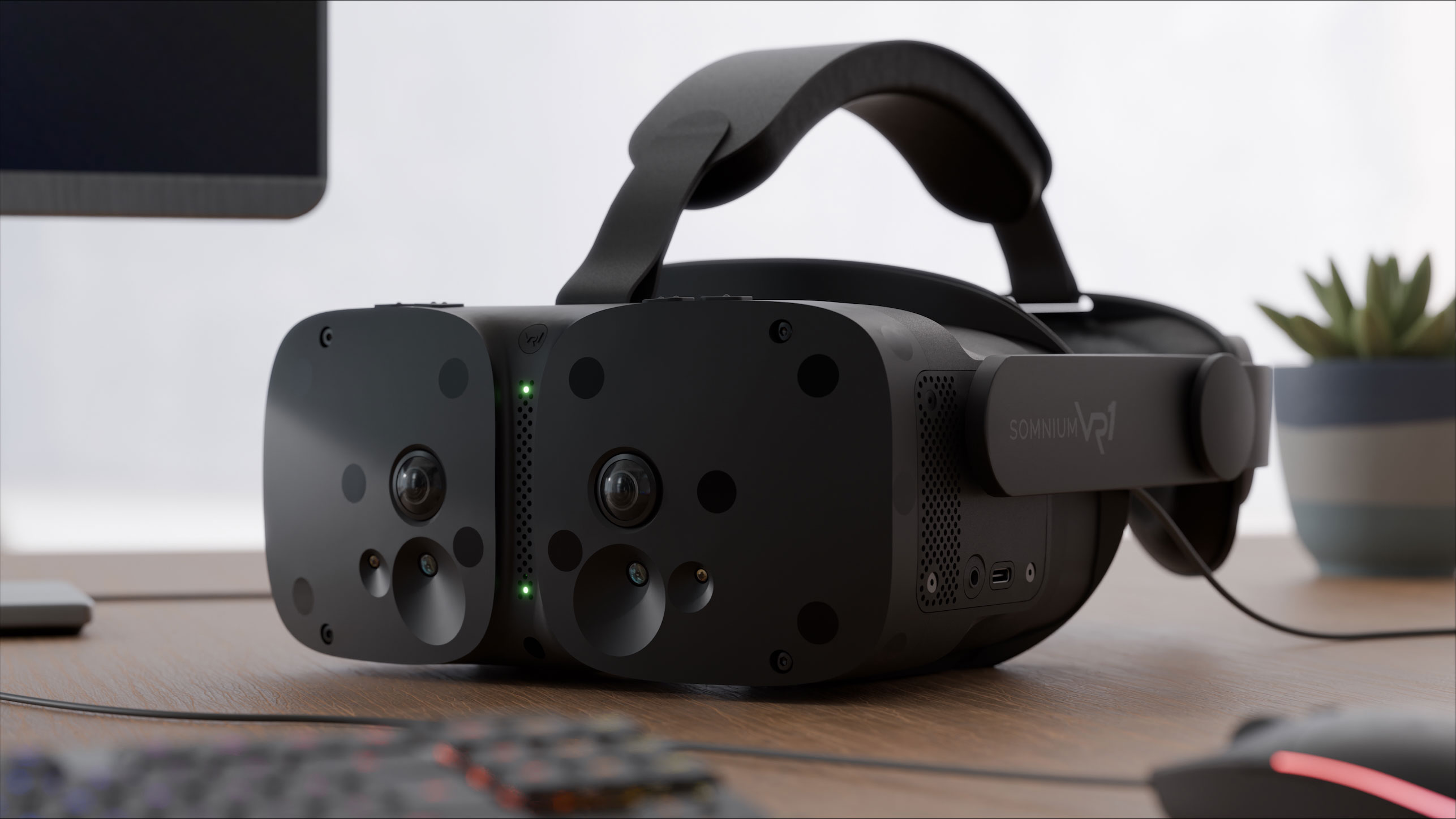 photo of Somnium VR1 MR headset